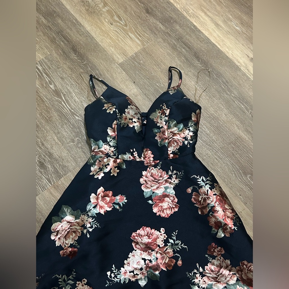 Floral Spaghetti Strap Dress
